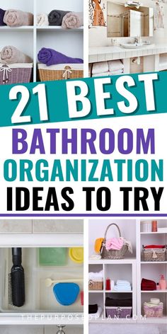 the best organization ideas for small bathrooms