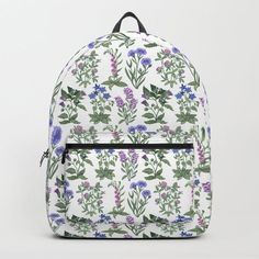 Standard unisex size: 17.75” (H) x 12.25” (W) x 5.75” (D) Crafted with durable spun poly fabric for high print quality Interior pocket fits up to 15” laptop Padded nylon back and bottom Adjustable shoulder straps Front pocket for accessories Backpacks For School, D Craft, Travel School, Designer Backpacks, Vera Bradley Backpack, School Backpacks, Artistic Designs