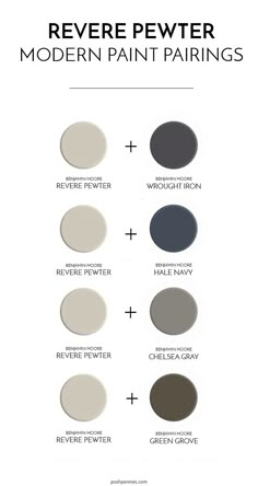 the different shades of paint that can be used for furniture