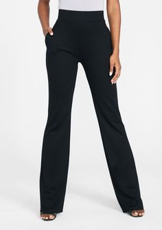 Female Cop, Work Flow, Flare Pant, Tall Pants, Tall Clothing, Double Knit, Wide Waistband, Pair Of Pants, Flare Pants