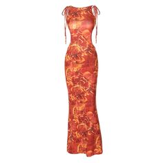 Please refer to our sizing chart for a guideline when choosing a size. 5 business days order processing time. 90% polyester 10% spandex Bohemian Style Outfits Summer, Bohemian Style Clothing Summer, Orange Dress Aesthetic, Orange Boho Dress, Orange Clothing, Orange Dress Summer, Tropical Dresses, Groovy Fashion, Long Dress Summer