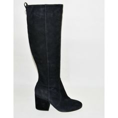 Sam Edelman 'Thora' Knee High Black Suede Boots Size 8 Msrp $200 T44 Size Info Runs Small; Order Next Size Up. Tall Knee-High Shaft - Check Your Measurements To Ensure A Good Fit. Details & Care A Chunky, Wrapped Heel Lifts A Leg-Slimming, Knee-High Boot That Transitions Stylishly As The Seasons Change. 3 1/4" Heel 16 1/2" Shaft; 14 1/2" Calf Circumference Partial Side-Zip Closure Leather Upper/Textile Lining/Synthetic Sole Imported Women's Shoes . No Box-No Bag Almond Toe Boots With Heel Tab, Black Walking Boots With Reinforced Heel, High Heel Boots With Branded Insole And Medium Width, Closed Toe Business Boots With Stacked Heel, Medium Width Closed Toe Boots With Suede Lining, Medium Width High Heel Boots With Branded Insole, Business Boots With Stacked Heel And Closed Toe, Business Boots Medium Width Closed Toe, Medium Width Closed Toe Business Boots