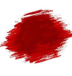 red paint smudges on white background