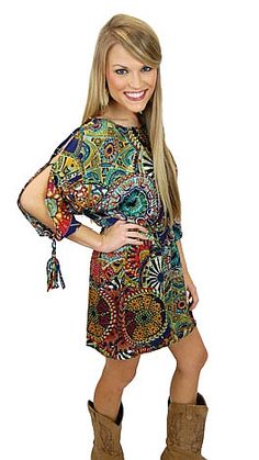 #shopbluedoor Fall Multicolor Dress With Vibrant Print, Multicolor Dresses With Vibrant Print For Fall, Multicolor Festival Dresses For Fall, Casual Multicolor Button-up Dress, Casual Multicolor V-neck Shirt Dress, Chic Multicolor V-neck Shirt Dress, Multicolor Bohemian Button-up Dress, Bohemian A-line Multicolor Mini Dress, Circus Dress