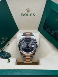 Thank you for viewing our listing! Tribeca Watch has been serving customers online for many years, but we are new to the eBay marketplace. We have over 500 “5 Star” reviews on other platforms, and are excited to grow a new community on eBay. Please do not hesitate to contact us with any questions, we always respond promptly. This Rolex is 100% authentic. This beautiful Rolex is IN STOCK and ready to ship! Can be delivered as soon as tomorrow!  Please feel free to contact us with any questions!  PLEASE READ OUR GUIDELINES BELOW! Feel free to message us with any questions! If there is no Fedex Center near you, please use your home address as your shipping address and we will ensure we find an appropriate solution. Residential deliveries are still possible. ROLEX Watches: All Rolex watches so Woman Rolex Watch, Rolex Wimbledon, Husband Vision Board, Rolex Watches Women, Rolex Watches For Men, Rolex Men, Expensive Jewelry, Crown Jewels, 2025 Vision