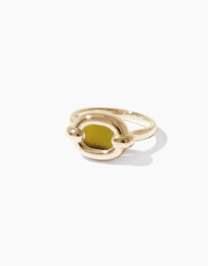 Core Loop Ring | Small Mixed Metal Ring, Unique Gold Rings, Rings Inspiration, Mixed Metal Rings, To Be Continued, Chunky Ring, Fits Clothes, Ring Stack, Everyday Rings