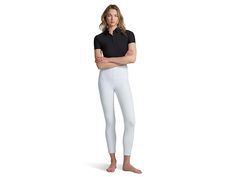 Commando Do It All Denim Leggings DNM600 - Women's Jeans : White : Dress up in denim that moves with you in every adventure with slim fit, high-rise Commando Do It All Denim Leggings DNM600. Made from an ultra soft four-way stretch denim with high recovery. Pull-on style. Elasticized waist. Ankle-length leggings. 97% viscose, 3% elastane, Lining: 72% nylon, 28% elastane. Machine wash, line dry. Imported. Measurements: Outseam: 38 3 4 in Inseam: 27 in Front Rise: 12 1 4 in Back Rise: 15 in Leg Op Sporty High Rise Fitted Jeans, Sporty Fitted Mid-rise Jeans, Ankle Length Leggings, Dark Indigo, Jeans White, Denim Leggings, Dark Black, Product Reviews, Ankle Length