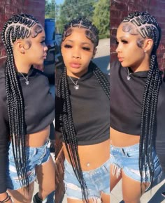 Feed In Styles, 6 Stitch Braids, Braids Twist Hairstyles, Fire Hairstyles, Loc Twist, Locs Cornrows, Hairstyles With Weave, Cornrow Styles