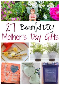 mother's day gift ideas for moms with flowers and other things to make her happy