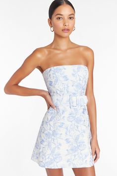 Fae Dress, Rush Outfits, Cute Formal Dresses, Recruitment Outfits, Mini Dress Blue, Rush Dresses, Hoco Dress, Amanda Uprichard, Semi Formal Dresses