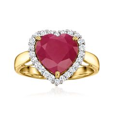 Ruby Gold Ring, Ruby Heart Ring, Ruby Heart, Ruby Birthstone, Ring Ruby, Gold Rings Jewelry, Ring Ideas, Ruby Stone, Red Stone