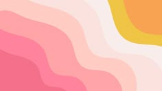 an abstract background with different shades of pink, orange and yellow in the center is wavy lines