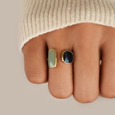 Chic Rings, Chalcedony Ring, Wrap Ring, Jewelry Lookbook, Onyx Ring, Ring Fit, Affordable Jewelry, Timeless Accessories, Wrap Rings