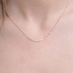 "Solid Gold Diamond Necklace, Bar Necklace Diamond, High Quality Necklace, Valentine's Day Gif, Exculusive Gift, Christmas Gift, Special Gift * Made to Order * Gold KT: 14K or 18K * Custom Gold Color: Rose Gold, Yellow Gold, White Gold * Total CTW: 0.30 ctw * Diamond Color-Clarity: E Color VS Clarity If you have any additional questions about this necklaces, just hit the \"Message \" button and we will get back to you within a few hours. ★ ★ ★ Each order will be beautifully packaged for gift giv Handmade Diamond Necklaces For Anniversary, Classic Bar Necklace With Diamond Accents For Gifts, Diamond Bar Necklace Fine Jewelry Gift, Fine Jewelry Diamond Bar Necklace As Gift, Diamond Bar Necklace Gift Fine Jewelry, Fine Jewelry Diamond Bar Necklace Gift, Yellow Gold Bar Necklace With Diamond Accents As Gift, Elegant Single Cut Diamond Bar Necklace For Gifts, Diamond Bar Necklace With Diamond Accents As Gift