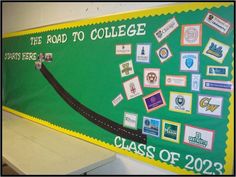 the road to college class of 2012 bulletin board