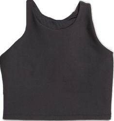 Solid Tops With Built-in Padding And 4-way Stretch, Stretch Sports Bra With Built-in Padding And Tank Straps, Functional Tops With Built-in Padding And 4-way Stretch, Sports Tank Crop Top With Built-in Bra, Fitted Tank Sports Bra With Built-in Bra, Top With Built-in Padding And 4-way Stretch, Casual Training Crop Top With Built-in Bra, Sleeveless High Stretch Crop Top With Built-in Padding, Sports Tops With Built-in Bra