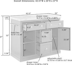 The Bartlett Kitchen Island is a must-have that blends upscale modern design with ample storage space. | Bartlett Kitchen Island in Grey | by Value City Furniture Grey Kitchen Island, American Signature Furniture, Value City Furniture, City Furniture, Faux Marble, Towel Bar, Marble Top, Mattress Furniture, Adjustable Shelving