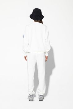 Our ultra-cozy, perfect-fitting sweatpants, made with 100% ultra-soft cotton. Sporty Sweats With Cozy Fit And Ribbed Cuffs, Sporty Cozy Fit Sweats With Ribbed Cuffs, Sporty Sweats With Elastic Cuffs For Leisure, Sporty Sweats With Side Pockets For Loungewear, Sporty Sweatpants With Elastic Cuffs For Lounging, Sporty Tapered Leg Sweatpants For Lounging, Sporty Tracksuit With Pockets For Loungewear, Sporty Pants With Elastic Cuffs And Relaxed Fit, Fleece Sweatpants With Ribbed Cuffs For Sportswear