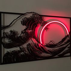 Elevate your space with a touch of Japanese artistry. Our Japanese LED Neon Sign Art featuring 'The Great Wave off Kanagawa' by Hokusai combines timeless aesthetics with modern design. Crafted on metal, this exquisite wall decor captures the essence of Japan's iconic wave and adds a captivating glow with LED neon lighting. Perfect for infusing your room with a blend of tradition and contemporary style. Add a dash of Japan to your decor with this unique Etsy find! 📐 DIMENSIONS: ● Small: 19.6 inc Wave Of Kanagawa, Japan Wall Art, Neon Sign Art, Japanese Room, Neon Wall Art, Japanese Home Decor, Japanese Wall Art, The Great Wave, Japanese Decor