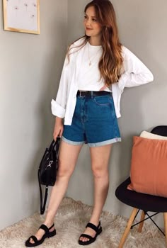 Girly Style Outfits, Style Transformation, Easy Chic, Quick Outfits, Outfit Donna, Mom Outfits, Summer Fits, Casual Style Outfits, Casual Girl