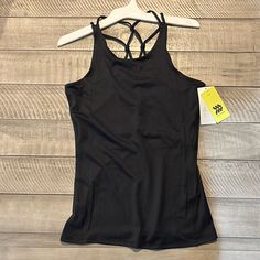 New Strappy Tank From All In Motion Size 14/16 Xl. Color Black, Quick Dry, Upf 50+ Black Racerback Workout Top, Black Stretch Racerback Top, Black Moisture-wicking Racerback Tops, Double Layer Tank Top, Sporty Clothes, Neon Girl, Boys Tank Tops, Beach Tanks Tops, Kids Tank Tops