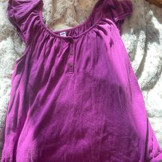 In New Condition. Like Brand New. No Wear Or Tear. Trendy Purple Cotton Blouse, Summer Cotton Purple Tops, Summer Cotton Top In Purple, Purple Cotton Summer Top, Casual Purple Summer Blouse, Casual Purple Blouse For Summer, Casual Purple Blouse For Beach, Purple Summer Tops For Loungewear, Purple Summer Loungewear Tops