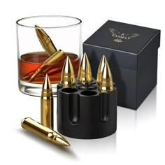 Gifts for Dad Men, Unique Anniversary Birthday Gift Ideas for Him Husband Boyfriend, Whiskey Stones, Cool Gadgets Wedding Presents Product Details Color: Golden Brand: EVOFLY MPN: Does not apply UPC: Does not apply EAN: Does not apply Package Dimensions: 8.39 x 3.94 x 2.87 inches Item Weight: 8.4 ounces Date First Available: March 19, 2021 UNIQUE COOL DAD PRESENTS: Fathers Day is just around the corner and it must be hard to choose the gifts for men who are whiskey lovers. Give this Whiskey rocks as cool gifts for guys who drink whiskey bourbon Scotch or beer, this would be the best dad gifts from daughter. Wow them now in this Fathers Day! CHILL WHISKEY WITHOUT WATERING IT DOWN: FORGET ICE. Imagine enjoying Super Cool, Undiluted Whisky at the optimum temperature from the first sip to the Whisky Cocktail, Whiskey Ice, Birthday Gifts For Dad, Whiskey Stones, Whiskey Gifts, Husband Valentine, Stocking Stuffers For Men, Husband Anniversary, Best Dad Gifts