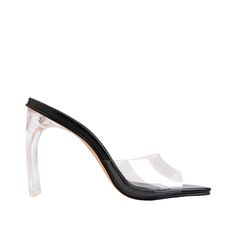 The Ainsley high-heeled open-toe takes the traditional silhouette and amplifies the excitement with its vibrant colors, fashionable transparent top, and contemporary block heel. Vinyl upper with man-made sole is both elegant and comfy. Any woman looking for a trendy footwear choice will love Ainsley's slip-on design. Having a sleek 3.75-inch heel. They are simple to put on and take off thanks to their slip-on design, and their man-made soles provide all-day comfort. This footwear will help you s Trendy Footwear, Heels Slippers, Transparent Top, Woman Looking, Trendy Shoes, Women's Footwear, Amazing Women, Block Heels, Open Toe