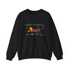 This Gender-Neutral Adult Sweatshirts item is sold by MilkDesignsShop. Ships from United States. Listed on Mar 7, 2024 Kidcore Clothing, Y2k Shirts, Just Done, Silly Clothes, Kidcore Aesthetic, Funny Gifts For Her, I Failed, Funny Gifts For Him, Weird Shirts