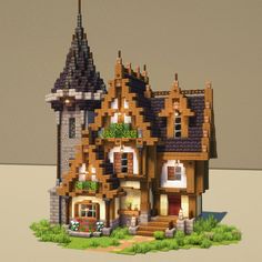 an image of a house made out of legos