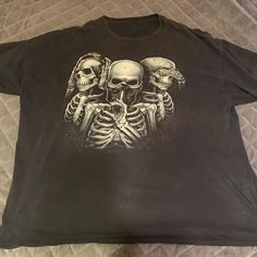 Y2K 3 skull shirt
Has no size tag but fits like a XL-XXL Skull Shirt, Skull Shirts, Size Tag, Mens T, Mens Accessories, Men's T Shirt, Outfit Accessories, Mens Tshirts, Mens Tops