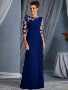 vestido tubo negro vestido de noche vestido elegante noche formal hasta el suelo media manga cuello joya otoño invitada de boda encaje con apliques 2024 2024 - $155.99 Gown Elegant, Fall Wedding Guest, Dress Wedding Guest, Dresses Formal Elegant, Foto Tips, Evening Gowns Elegant, Black Evening Dresses, Lace Dress Long, Black Wedding Dresses