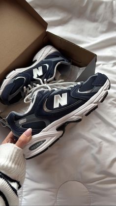 in love with my new sneakers 💙 #newbalance #newshoes #newsneakers #summershoes #zalando #newbalance530 Nb 530, Trendy Shoes Sneakers, Branding Photoshoot Inspiration, Shoe Wishlist, Exclusive Shoes, Guys Clothing Styles, Cute Sneakers