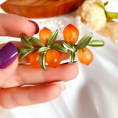 NEW Sweet Colorful Beaded Plant Leaves Fruit Peach Cranberry Bracelet For Women Party Hot Birthday Jewelry GiftModel Number:1005001387251781 Golden Fruit, Birthday Jewelry, Enamel Lapel Pin, Orange Art, Collars For Women, Birthday Jewelry Gift, Flower Bracelet, Orchid Flower, Women Party