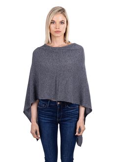 PRICES MAY VARY. INDULGE IN 100% GENUINE CASHMERE: Superbly soft to the touch and infinitely versatile, our cashmere poncho topper is a must have item for every woman’s wardrobe. Made from 100% Mongolian cashmere of the finest quality, this unique poncho will bring out your own personal sense of style, as it is perfect for combining with a variety of looks and outfits. SURPRISE HER WITH A UNIQUE GIFT: If you are looking for a luxurious, yet practical gift for your loved ones, this poncho is sure Dress Topper, Knitted Wrap, Poncho Dress, Womens Poncho, Cashmere Poncho, Knit Poncho, Cashmere Dress, Wrap Gift, Cashmere Color