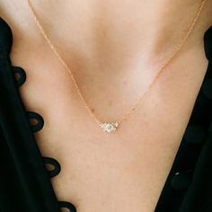 Champagne Diamond Unveiled Necklace, 0.7ct. – Melanie Casey Dainty Gold Chain, Melanie Casey, Thread Necklace, Loose Ends, Necklace Chain Lengths, Yellow Gold Setting, Shortening, Solitaire Pendant, Champagne Diamond