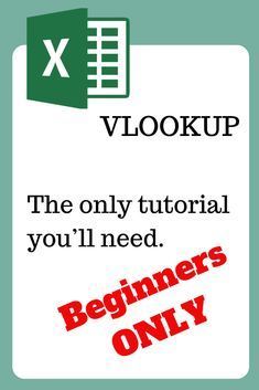 the beginner's guide to vlookup