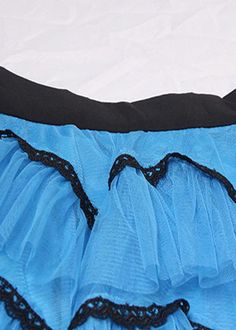 Style Blue Asymmetrical Tulle Skirt SpringFabric: TulleSize & Fit: This garment fits true to size.Length: Size S measures 33.54"from waist to hem.Waist:Fitted - very fitted at natural waist Hip: Loosely Fitted. room for hips. Hand Wash Cold. Blue Skirt For Spring Costume Party, Blue Skirt For Costume Party, Blue Stretch Asymmetrical Skirt, Blue Party Tulle Skirt Bottoms, Fitted Blue Bottoms For Costume Party, Blue Skirt For Summer Costume Party, Blue Summer Skirt For Costume Party, Summer Costume Party Blue Skirt, Blue Stretch Skirt For Dance