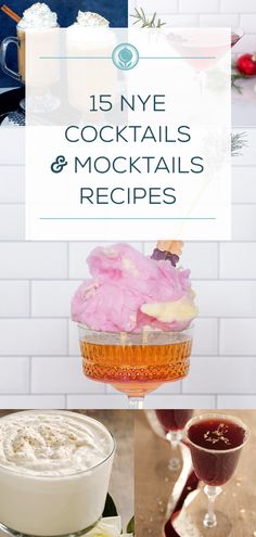 the top ten cocktails and mockles to try out for your next holiday party