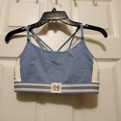 Victoria Secret Sports Bra Size Medium Color Light Blue Nwot Online Please No Trade No Swap Affordable Victoria's Secret Summer Tank Top, Victoria Secrets, Color Light Blue, Sports Bra Sizing, Color Light, Victoria Secret, Women's Intimates, Victoria Secret Pink, Light Colors