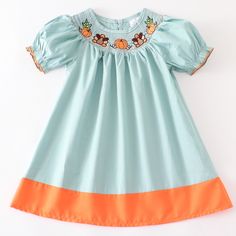 Brand New In Package Playful Cotton Smocked Dress With Short Sleeves, Girls Orange Dress, Cow Print Dress, Mini Boden Dress, Minnie Dress, Blue Green Dress, Apple Dress, Red Sweater Dress, Girls Floral Dress