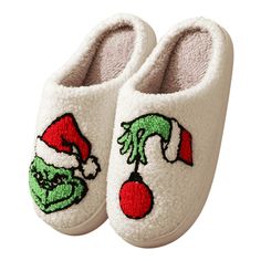 Introducing the BERANMEY Christmas Reindeer Slippersthe perfect blend of festive charm and comfort, crafted as slippers for women and men alike. With 18 joyful colors to choose from, these women slippers are designed to bring warmth and cheer to your holiday season. Whether lounging by the fire or celebrating Christmas morning, these slippers make the Best Gifts for Christmas, ideal as family slippers, couple slippers, or a thoughtful surprise for a loved one. Made from high-quality plush fabric Preppy Christmas Wishlist, Grinch Slippers, Grinch Shoes, Preppy Grinch, Monster Slippers, Holiday Slippers, Wellness Shop, Christmas Slippers, Fall Style Guide