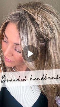 Headbands That WOW: Creative Braided Styles for Every Occasion Headband On Short Hair, Braids With Headband, Ashley Erickson, Hair Clips For Braids, Short Hair Updo Tutorial, Updo Tutorial, New Amsterdam, Bun Hairstyles For Long Hair