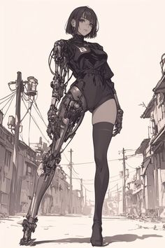 Scifi Female Character Art, Cyberpunk Doll, Female Doctor Art, Cyberpunk Female Character Design, Cyberpunk Woman Art, Sci Fi Manga, Cyberpunk Female Character Art, Cyberpunk Outfit Women, Cyberpunk 2077 Character