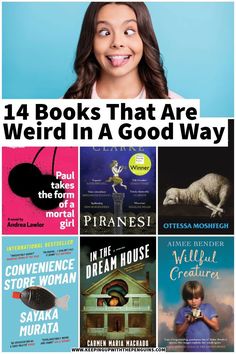 books that are weird in a good way with the title,'14 books that are weird in a good way '