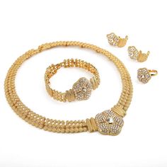 PRICES MAY VARY. 24K Gold Plated Jewelry Set White Stone Angel Wing Animal Feather Choker Jewelry Set Habesha Eritrea chain length:60cm Nickel free and lead free Metal: brass Best gift for your friend, family, lovers and so on 
CB Gold Jelwery 
CB Gold Jelwery is a fashion jewelry manufacturer in Amazon and promote our products to Southern America, India, the Middle East, Southeastern Asia, Africa and Europe. 
CB Gold Jelwery culture is "Honest, Optimistic, Respective and Cooperative". 
CB Gold Gold Plated Flower Shaped Jewelry For Parties, Elegant Flower-shaped Jewelry Sets For Party, Elegant Flower Jewelry Sets For Party, Gold Flower-shaped Jewelry Sets For Formal Occasions, Gold Flower Shaped Jewelry Sets For Wedding, Gold Flower Shaped Jewelry Sets For Formal Occasions, Gold Flower Shaped Jewelry For Formal Occasions, Gold Plated Flower Shape Wedding Jewelry, Gold Plated Flower Shaped Jewelry For Weddings