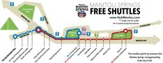 the map for manitou springs free shuttles