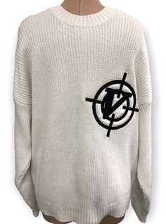 New Mens XXL VIcinity Roll Neck White Sweater with Logo       Why Buy From Us? Longtime Experienced Seller 100% Smoke-free Environment Quality New & Used Items Great Customer Service Satisfaction Guaranteed No-Hassle Return Policy Ships Out Quickly Mood Board Design, Roll Neck, White Sweaters, Sweater Outfits, Knitted Sweaters, Men Sweater, Knitwear, Mens Accessories, Best Deals