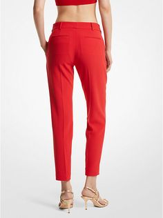 Crepe Pants Crepe Pants, Wear Red, Red Pants, Wearing Red, Size 2, Dry Clean, Michael Kors, Pants, Red