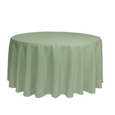 120 Inch Round Polyester Tablecloth Sage - Bridal Tablecloth 60 Inch Round Table, Highboy Table, 120 Round Tablecloth, Linen Tablecloths, Wedding Table Linens, Table Overlays, Wedding Table Flowers, Tablecloth Sizes, Wedding Reception Tables